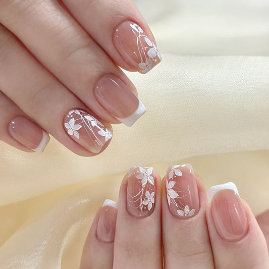 Armor Simple Short Press-On Nails – Minimalist Reusable Nail Set | Everyday Luxury